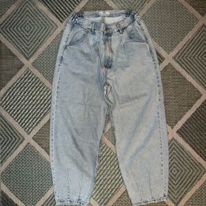 Bershka Light Blue Denim Jeans
